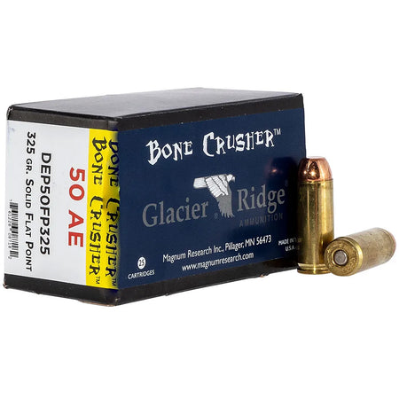 Magnum Research BoneCrusher Flat Point 325 Grain .50 AE