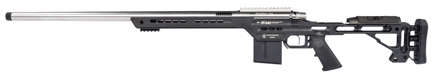 MasterPiece Arms 65PRCPMR PMR 6.5 PRC 26" 10+1 Black Cerakote Black Cerakote Aluminum Chassis with Adjustable Cheek Stock Black A2 Grip Right Hand