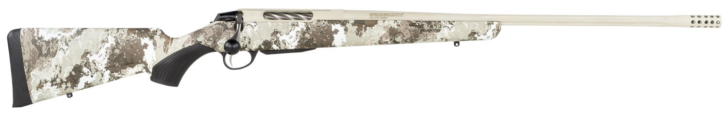 Tikka JRTXVA341 T3x Lite 300 WSM 3+1 24.30" Stainless Fluted Threaded Barrel, Drilled & Tapped Steel Receiver, Veil Alpine Fixed Synthetic Stock, Black Interchangeable Backstrap Grip