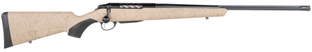 Tikka JRTXRT316 T3x Lite Full Size 308 Win 3+1 22.40" Black Fluted Threaded Barrel, Drilled & Tapped Steel Receiver, Black Webbed Tan Roughtech Synthetic Stock, Black Interchangeable Backstrap Grip