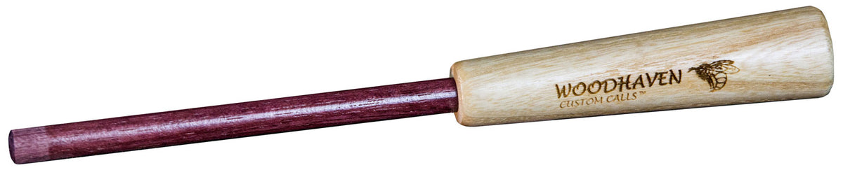 Woodhaven WH037 Natural Wood Purple Heart Turkey Friction Striker