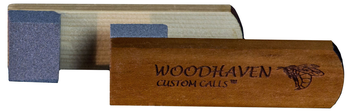 Woodhaven WH201 Glass and Crystal Turkey Call Conditioning Stone