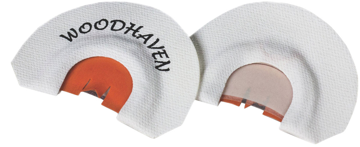 Woodhaven WH100 Copperhead Turkey Mouth Call - Orange Latex Top Reed