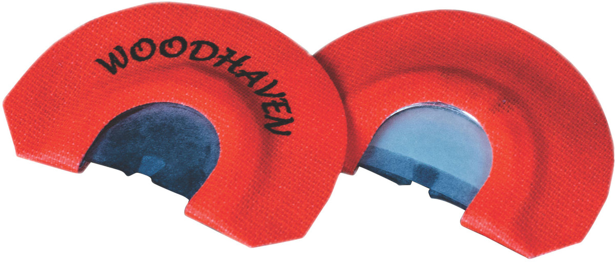 Woodhaven WH197 Toxic Orange Turkey Diaphragm Call for Kee-Kee Sounds