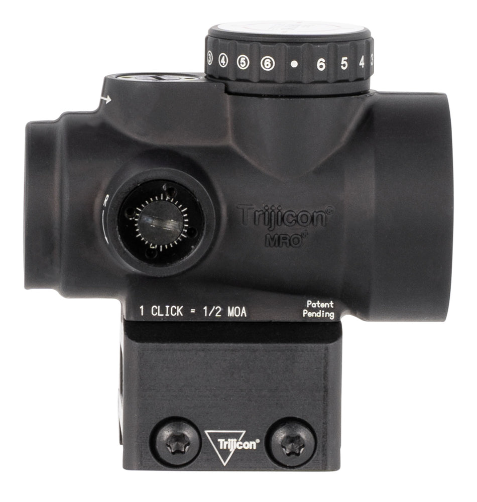 Trijicon MRO HD 2200052 Matte Black 1x25 Multi Reticle Red Dot Sight Full Cowitness Mount Included