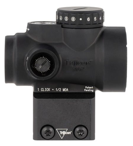 Trijicon MRO HD 2200053 Matte Black 1x25 Multi Reticle Red Dot Sight w/ Lower 1/3 Cowitness Mount