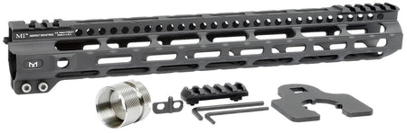 Midwest Industries 14" Ultralight AR-15 M-LOK Handguard Picatinny Black Hardcoat Anodized Aluminum