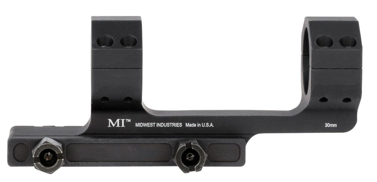 Midwest Industries MISM30G2 Gen 2 AR Platform 30mm Scope Ring and Mount Combo Anodized Black