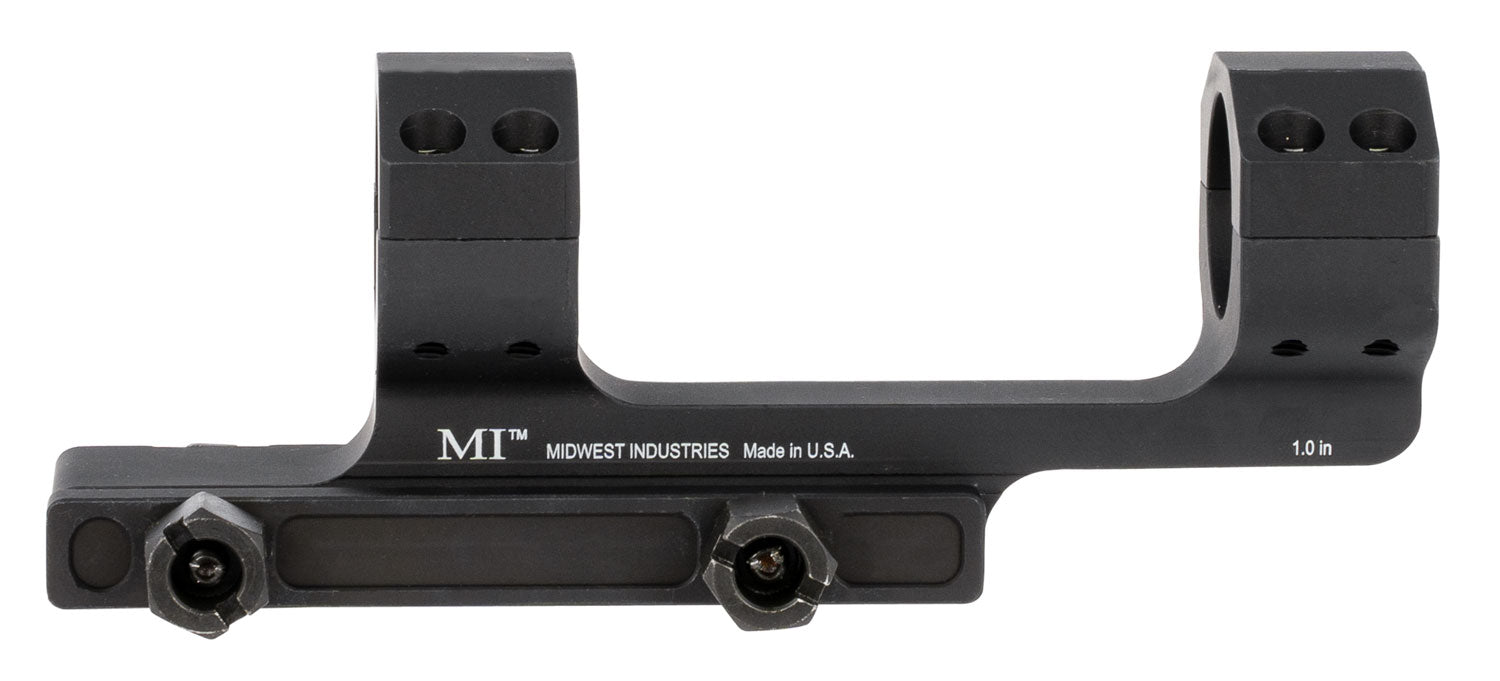 Midwest Industries MISM1G2 Gen 2 AR Platform 1" Scope Ring and Mount Combo Anodized Black