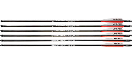 Umarex AirSaber 2252661 Carbon Fiber Arrow 6-Pack with Included Field Tips