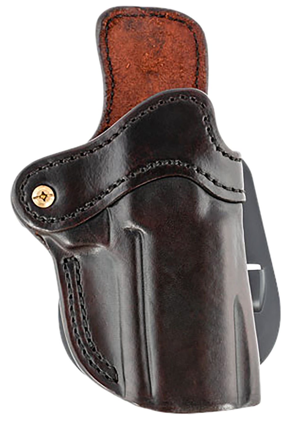 1791 Gunleather BH2.4 Optic Ready Signature Brown Leather OWB Paddle Holster Compatible with Springfield XD-M, Sig P320 & Walther PPQ