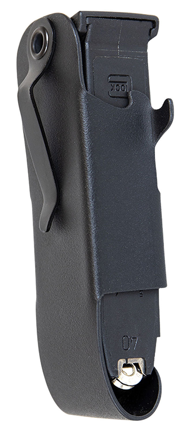 1791 Gunleather Single Mag Snagmag Holster Black Leather Belt Clip Glock 17/22/33 Right Hand
