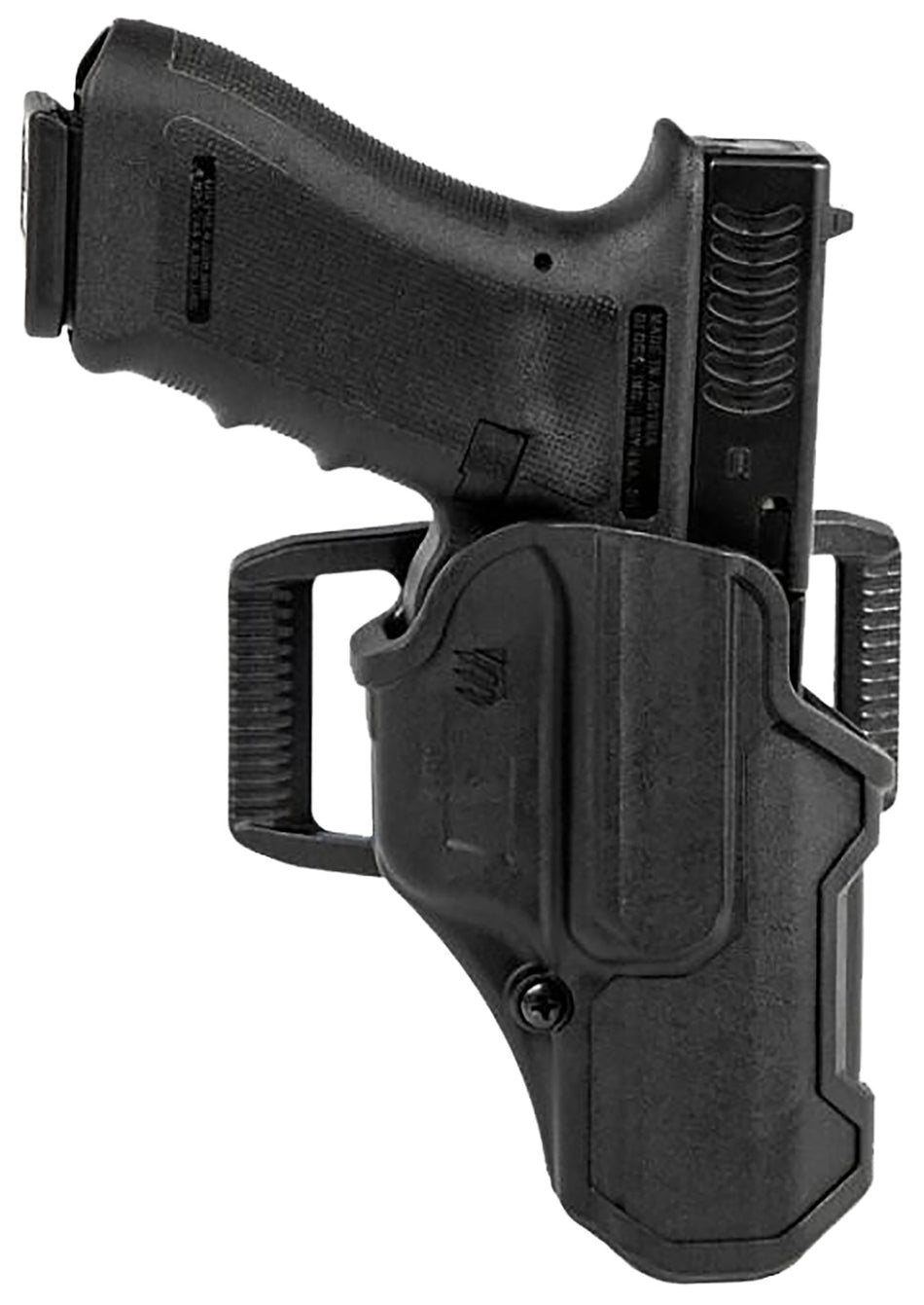 Blackhawk T-Series L2C OWB Polymer Belt Loop/Clip Holster Compatible with Glock 20/21/37/38 Right Hand