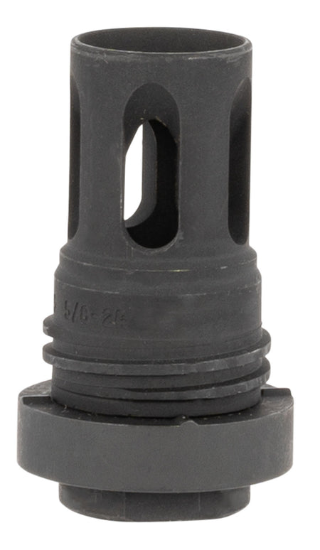 Yankee Hill Mini QD Flash Hider Phosphate Steel 5/8"-24 tpi 2.13" OAL 5.56x45mm AR-Platform