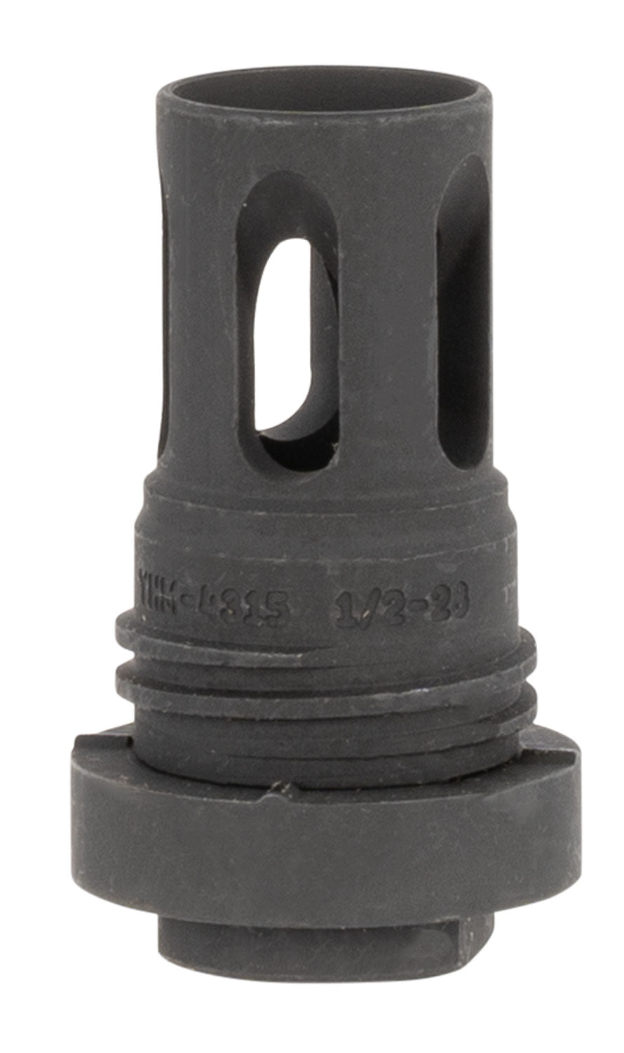 Yankee Hill Mini QD Flash Hider Phosphate Steel 1/2"-28 tpi 2.13" OAL 5.56x45mm AR-Platform