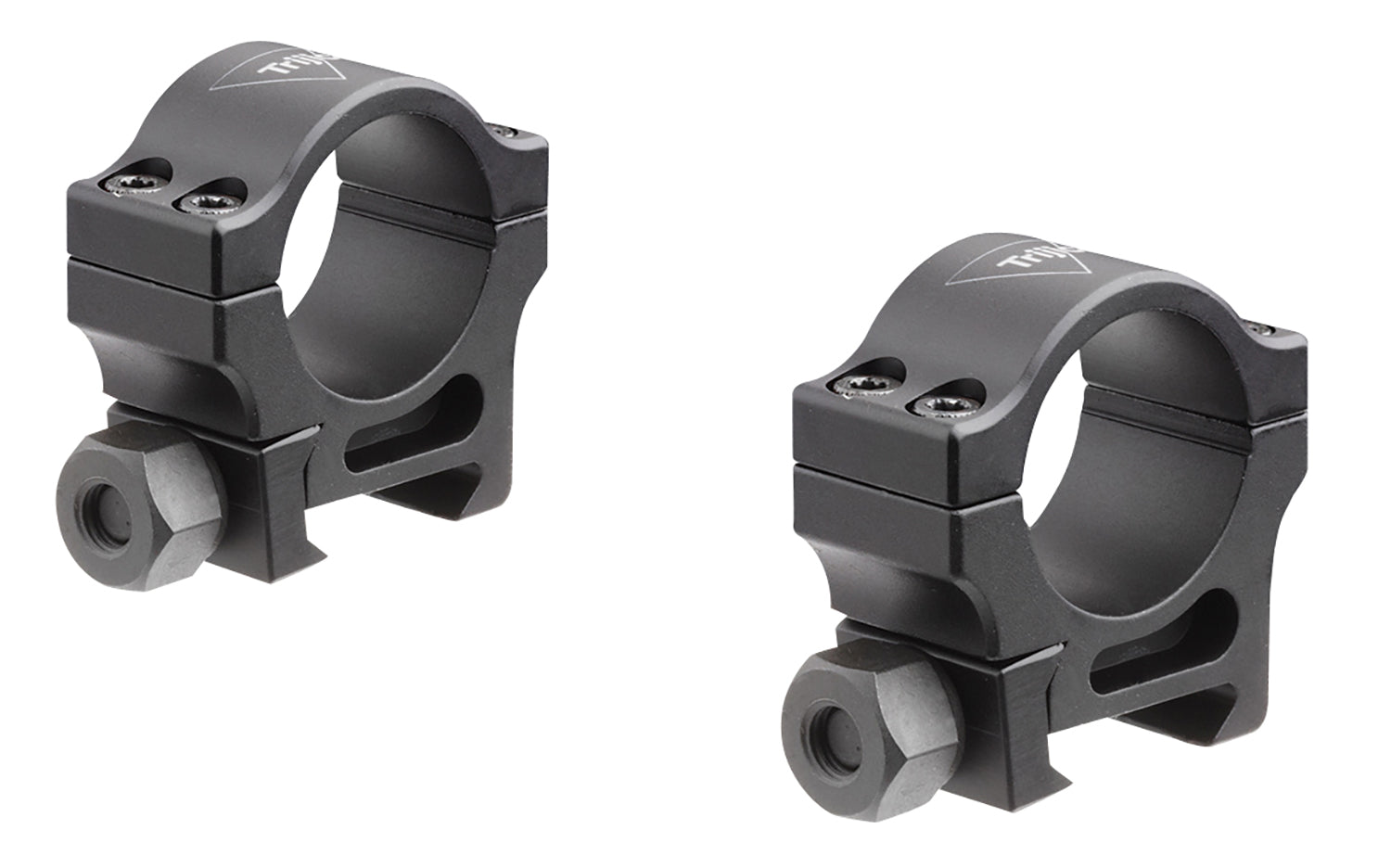 Trijicon AC22005 Black Parkerized 1" Aluminum Riflescope Mounting Rings