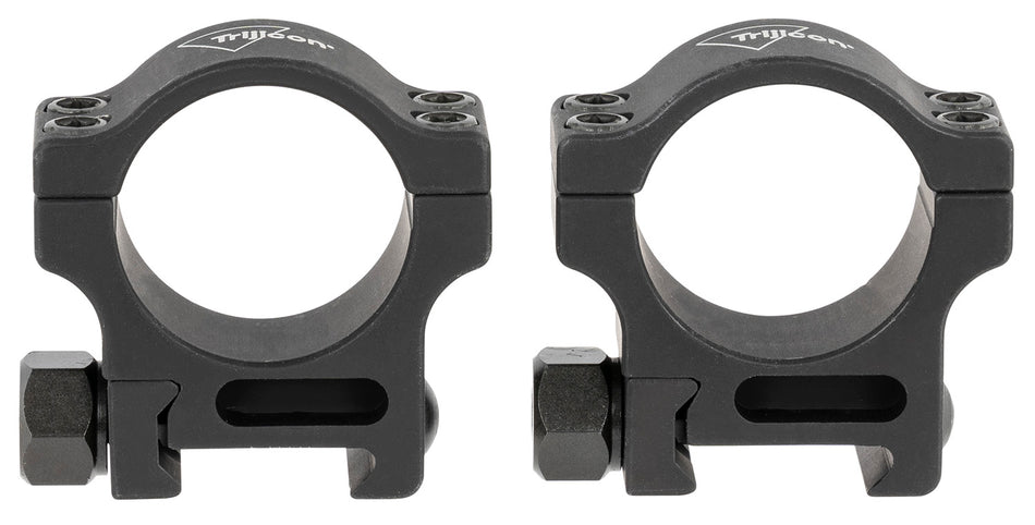 Trijicon AC22009 Black Hardcoat Anodized 30mm Aluminum Riflescope Rings