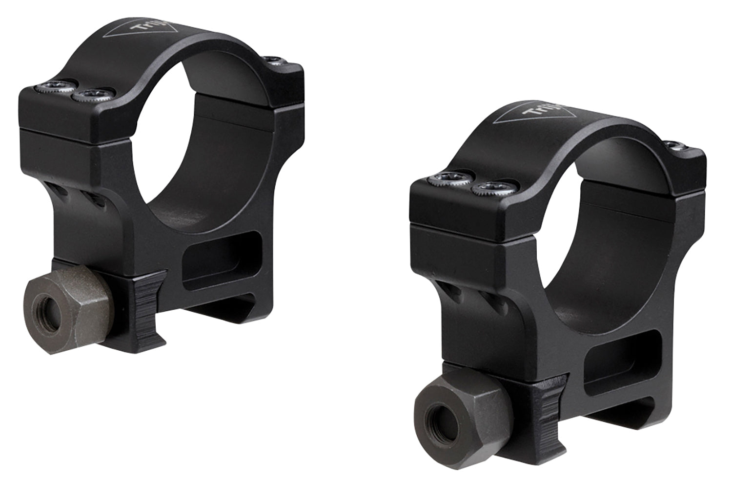 Trijicon AC22010 Black Hardcoat Anodized 30mm Intermediate Riflescope Rings