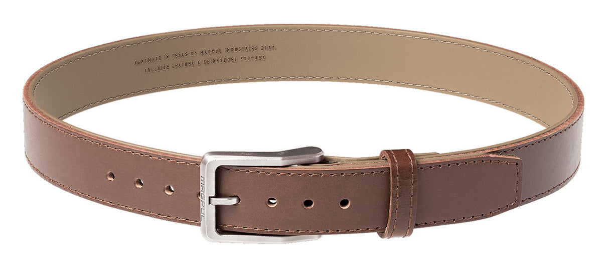 Magpul Tejas 2.0 El Original Chocolate Brown 1.50" Wide 42 Inch Leather Belt