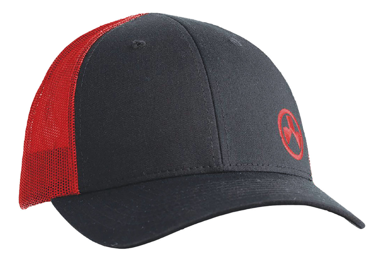 Magpul Icon Snapback Trucker Hat Black/Red Structured M/L MAG1106-003