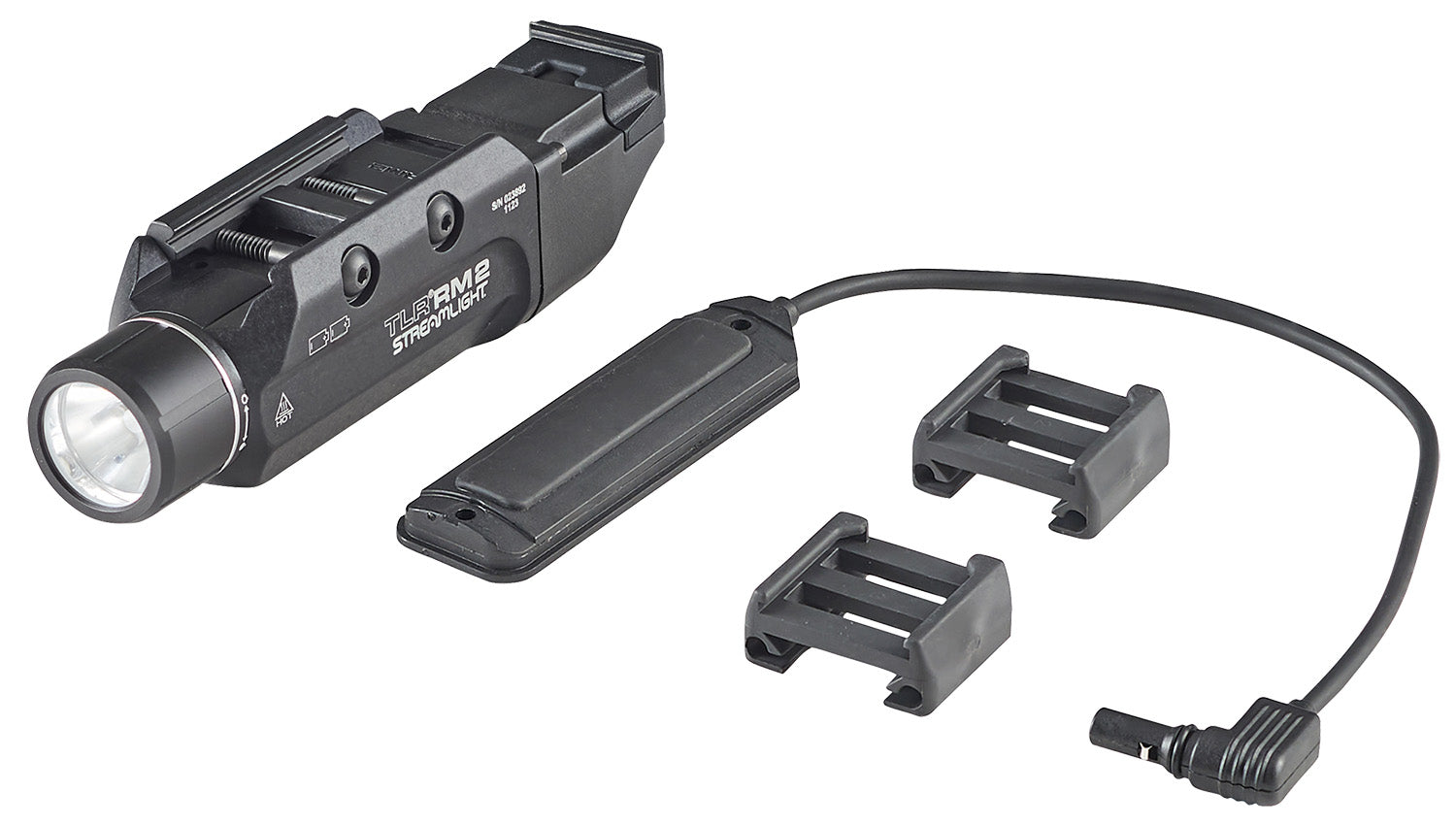 Streamlight TLR-2 RM Picatinny-Mount Gun Light with Remote Switch, 1,000 Lumens, Black Anodized