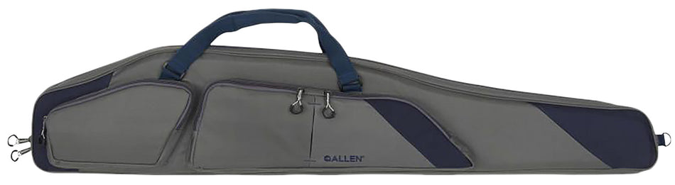Allen 64250 Kenosha 50 Inch Rifle Case Gray with Indigo Trim, Foam Padding and Adjustable Sling