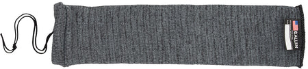 Allen 1314 Gray Knit Handgun Storage Sock Silicone Treated with Drawstring, Made in USA