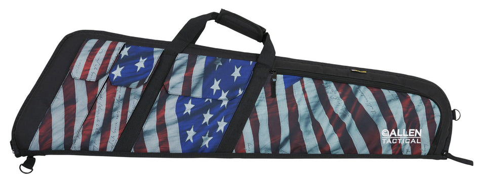 Allen 10904 Victory Wedge 41 Inch Tactical Rifle Case Stars and Stripes with Padded Carry Handle