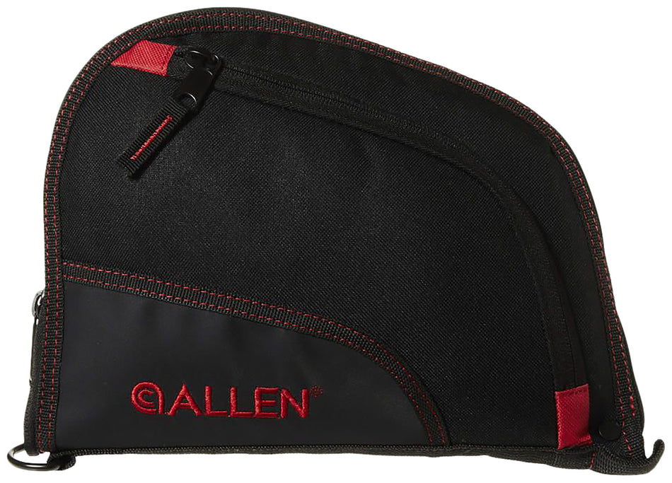 Allen 7738 Auto-Fit 9 Inch Handgun Case Black Endura with Magazine Pocket and Foam Padding