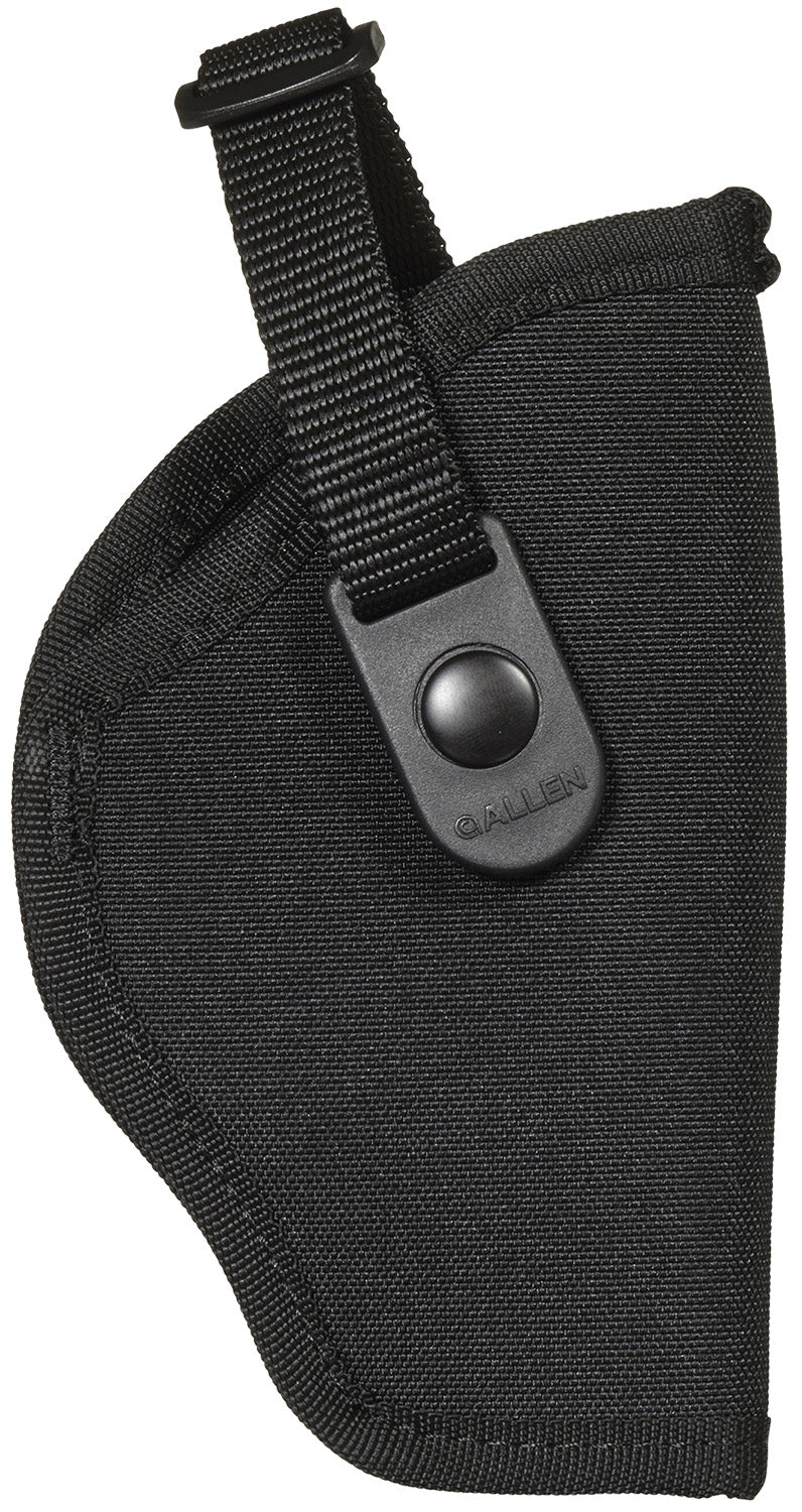 Allen Cortez OWB Holster Size 07 Black Polyester Compatible with Glock 17/22 and Ruger Security-9 Right Hand