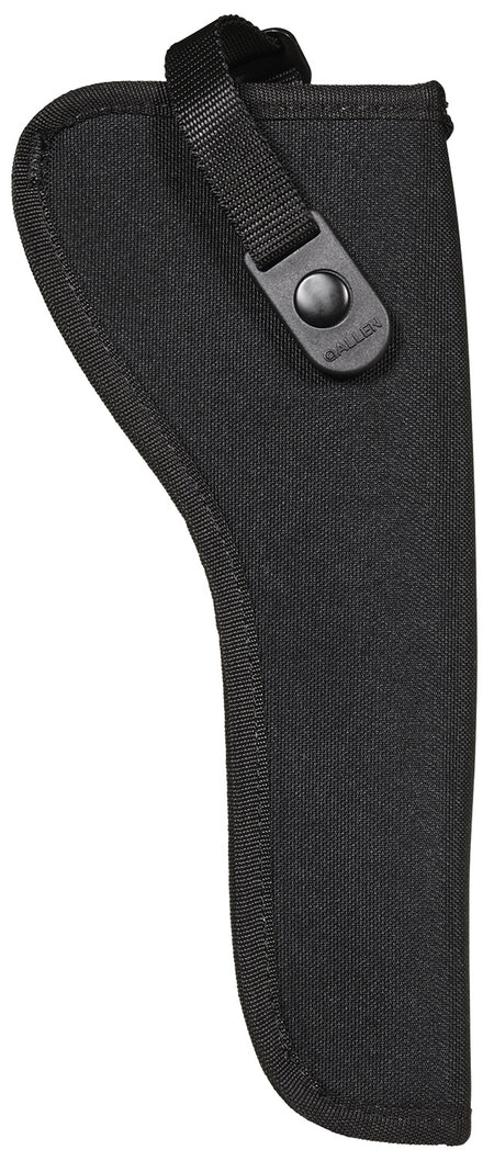 Allen Cortez OWB Holster Size 10 Black Polyester 7-8.5in Barrel Medium-Large Frame DA Revolver Right Hand