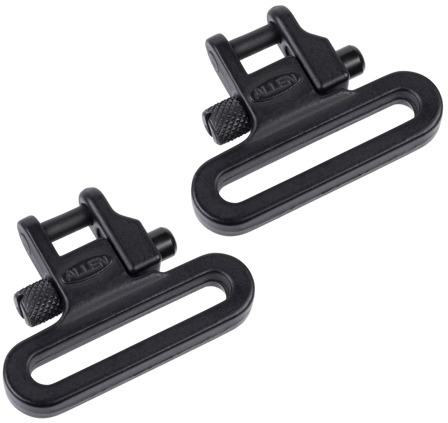 Allen Magnum Swivel Set Black Steel 1.25" Sling Hardware