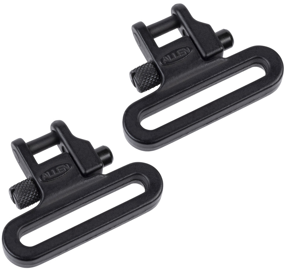 Allen Magnum Swivel Set Black Steel 1.25" Sling Hardware
