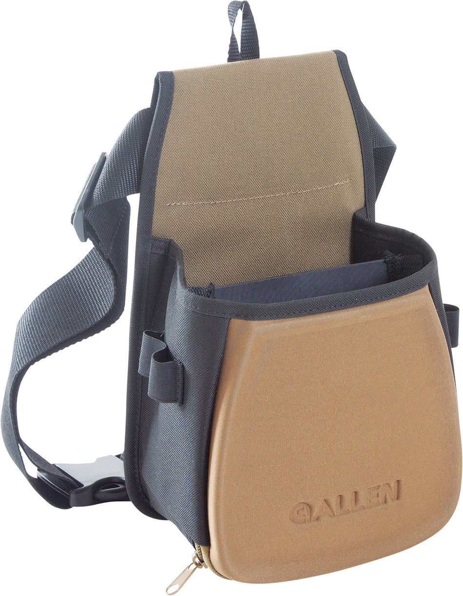 Allen 8303 Eliminator Basic Double Compartment Range Bag Black with Choke Tube Loops and D-Ring