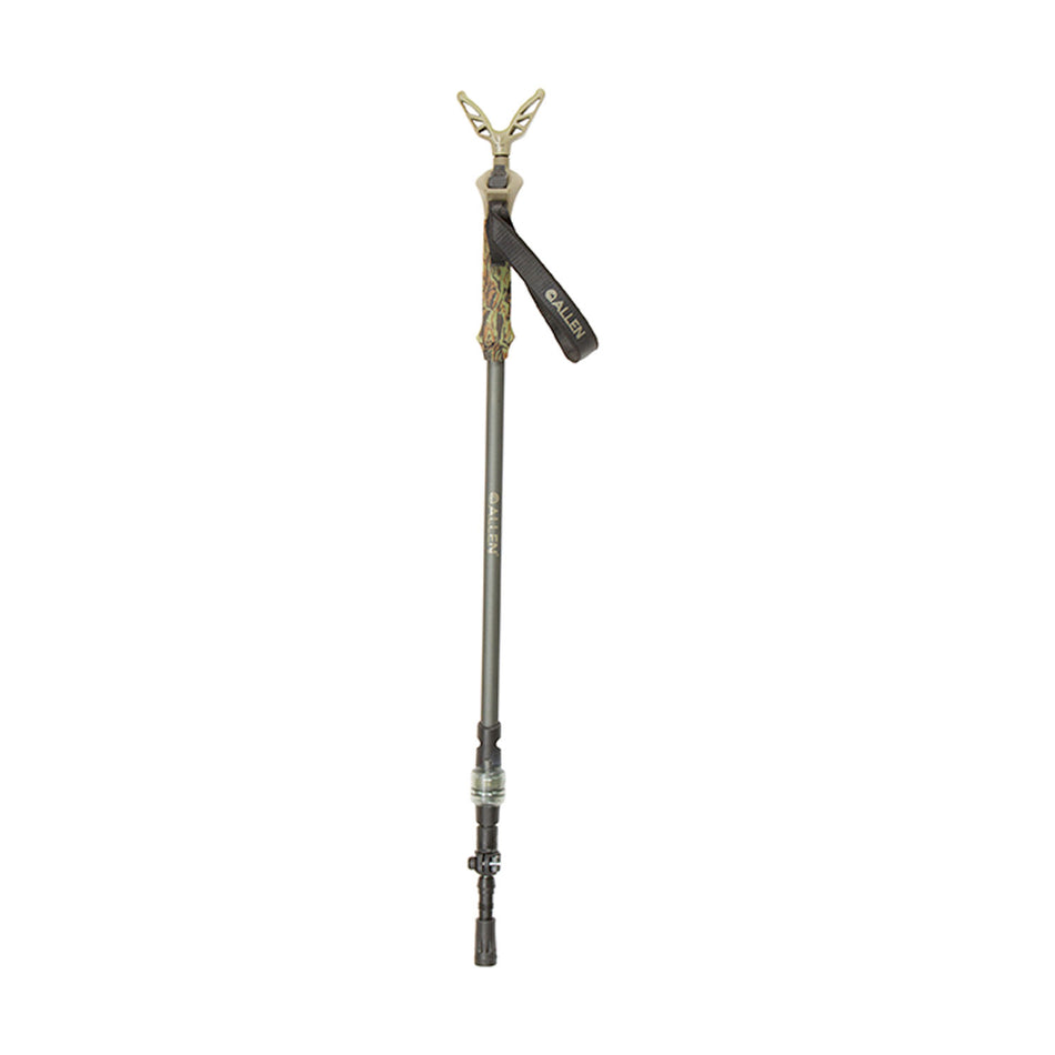 Allen Axial EZ-Stik Monopod 21447 Matte Beetle Green Aluminum Push Button 29 to 61 Inch