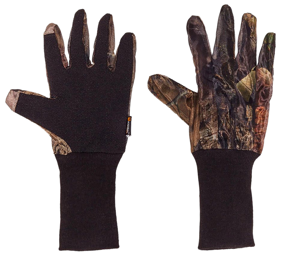 Vanish Hunting Gloves Mossy Oak Break-Up Country Lightweight Mesh Touchscreen Tips