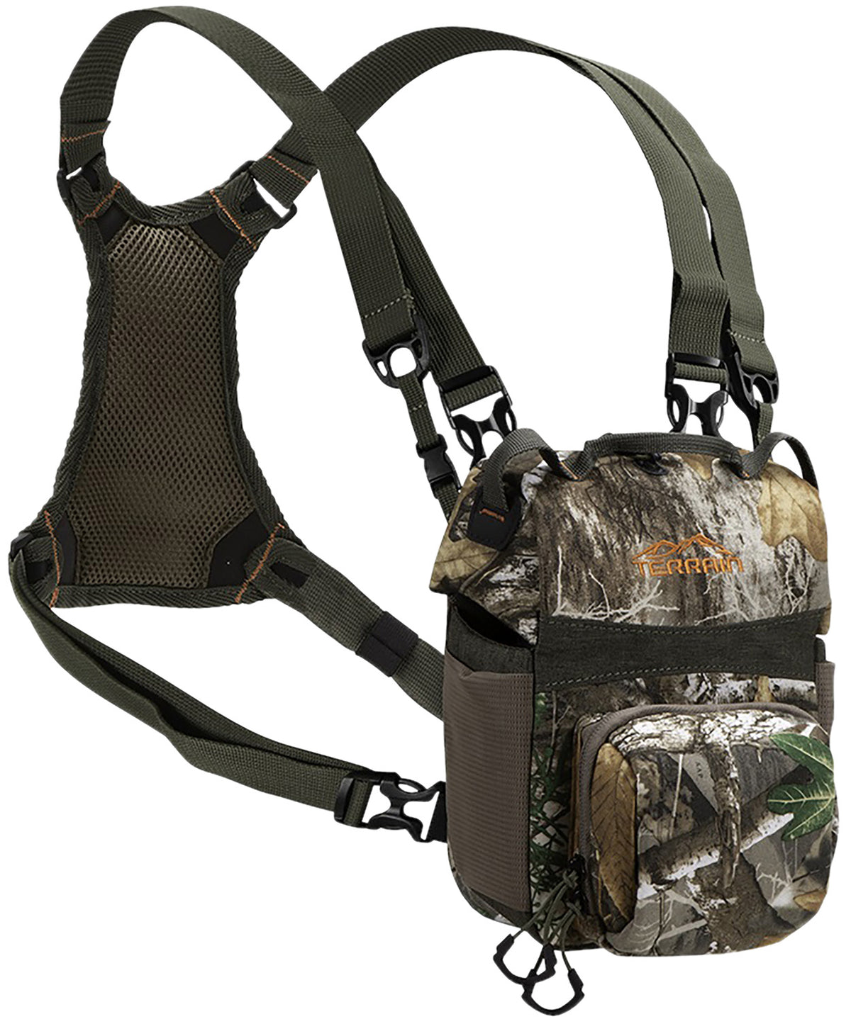 Terrain 19220 Realtree Edge Deluxe Bino Pack and Back Harness System