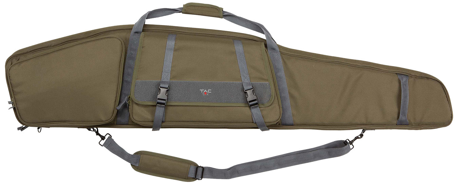 Tac Six Garrison 55" Soft Rifle Case OD Green 600D Polyester Adjustable Strap