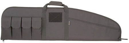 Tac Six Range Tactical 46" Rifle Case Black Endura Morale Patch Loop Lockable
