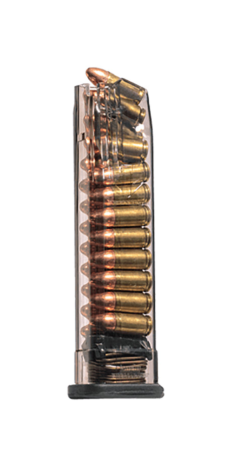 ETS Group 21rd 9mm Luger Clear Polymer Detachable Magazine for Heckler & Koch VP9