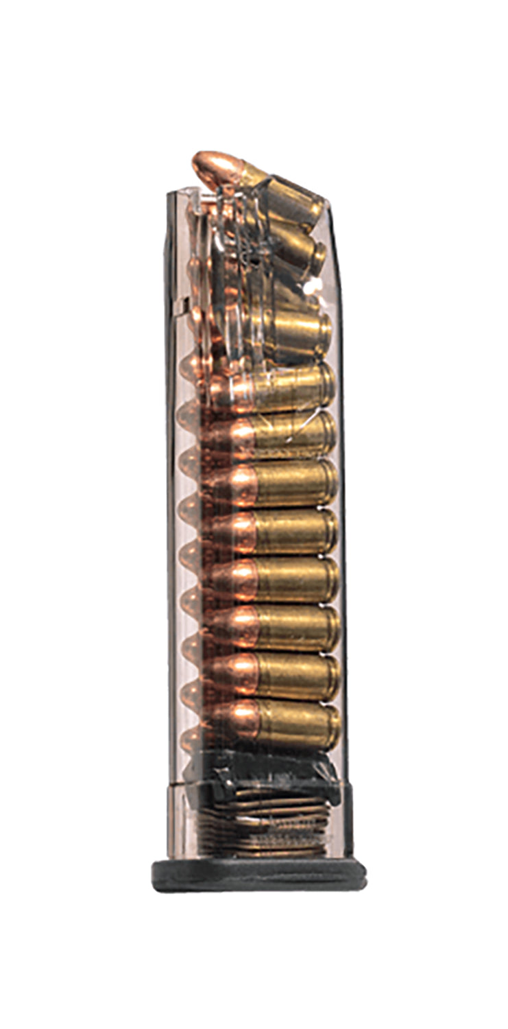 ETS Group 21rd 9mm Luger Clear Polymer Detachable Magazine for Heckler & Koch VP9