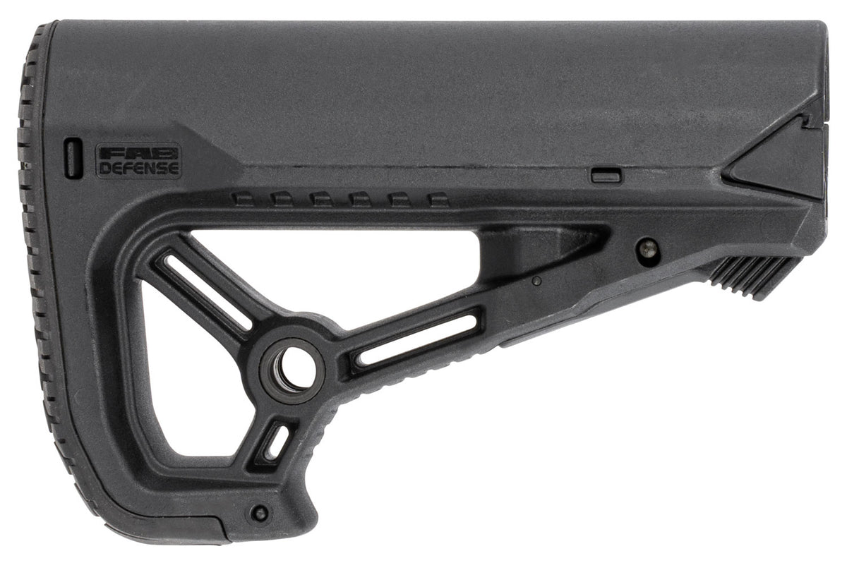 FAB Defense GL-Core S CQB Short Buttstock for AR-15/M4 Black Fiberglass Reinforced Polymer