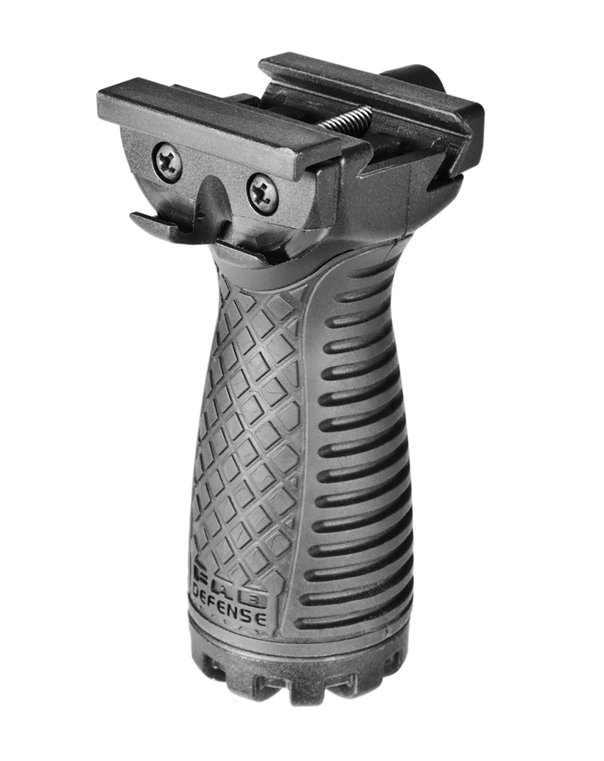 FAB Defense FXRSGB RSG Black Rubberized Stout Vertical Foregrip Polymer Construction