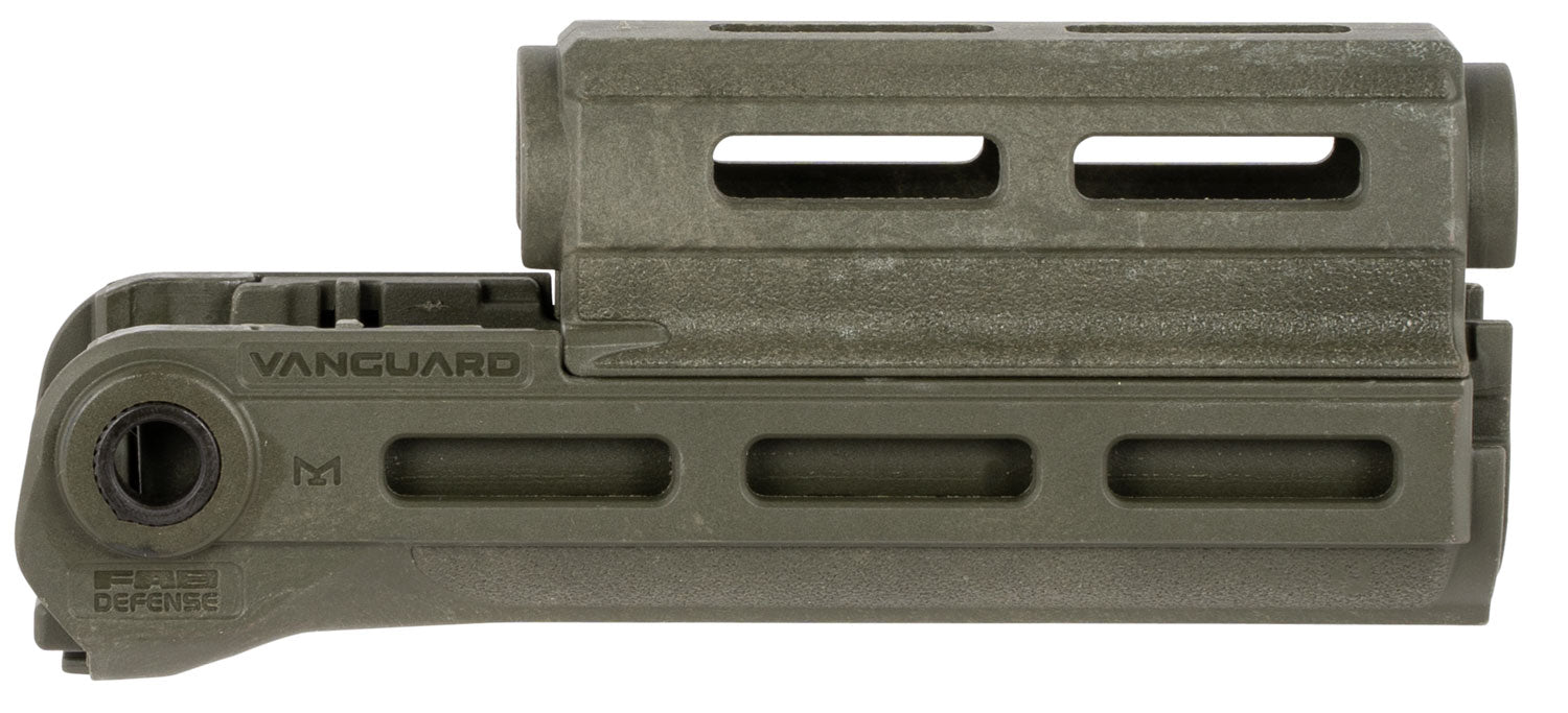 FAB Defense Vanguard AK M-LOK Rail System Handguard OD Green Polymer 6.41" OAL