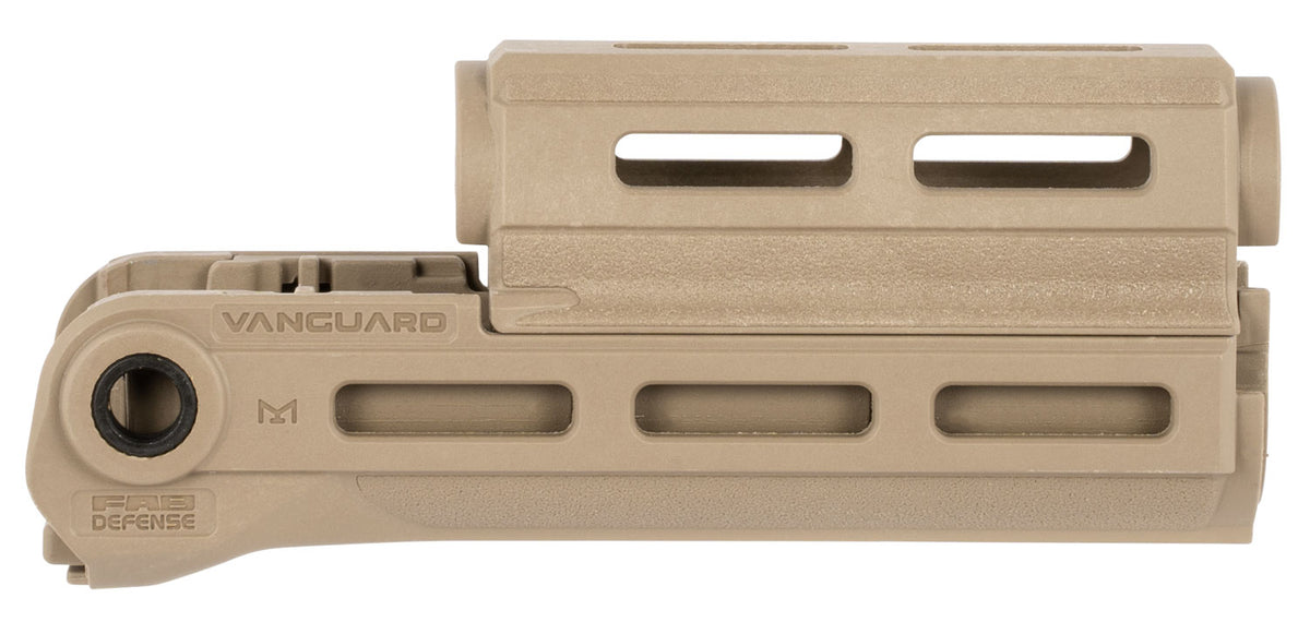 FAB Defense Vanguard AK M-LOK Rail Handguard FDE Polymer 6.41" OAL for AK-47/AK-74/AKM