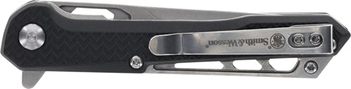 Smith & Wesson 3" Tactical Folding Knife Black Stainless Finish