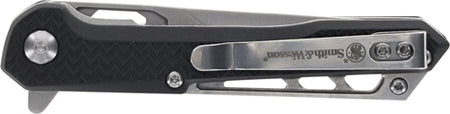 Smith & Wesson 3" Tactical Folding Knife Black Stainless Finish