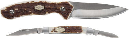Uncle Henry Fixed and Folding Blade Knife Combo Tin Gift Set Q4 2025