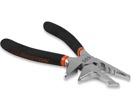 Easton Archery Elite Nock D-Loop Pliers Dual-Jaw Black Orange