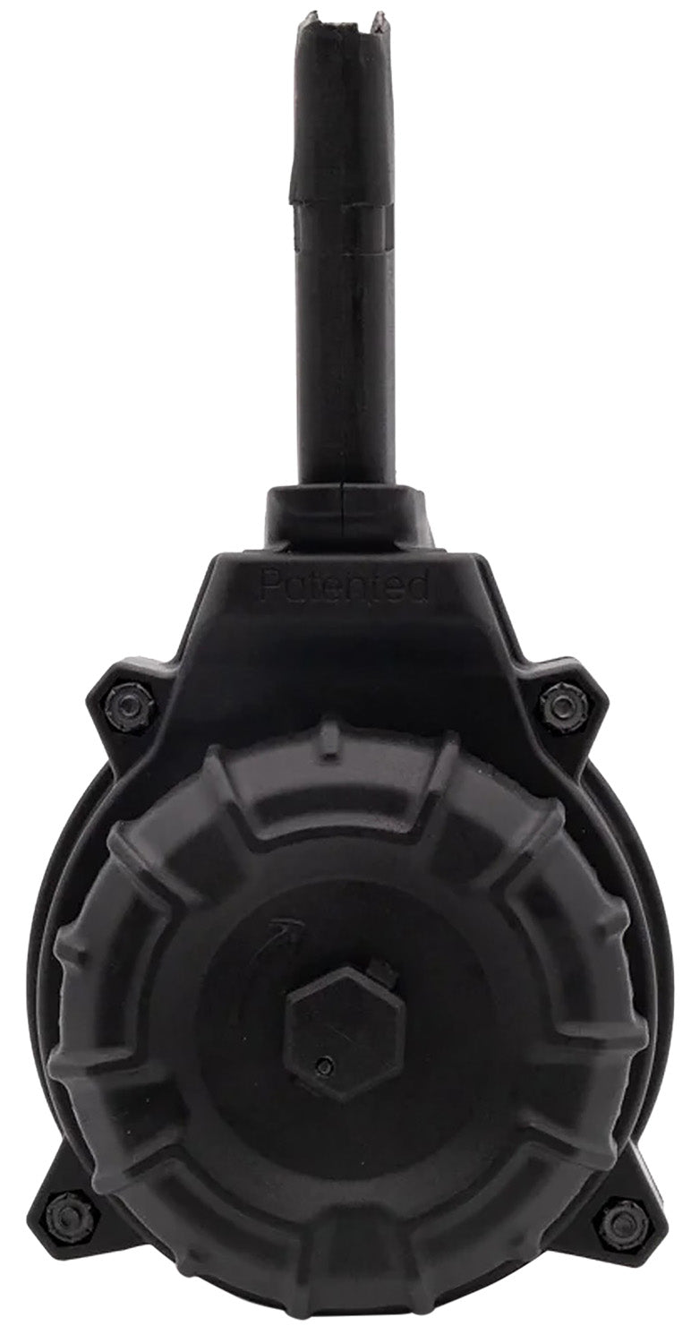 ProMag DRMA14 9mm Luger 50-Round Drum Handgun Magazine for Glock 43 Black Zytel Polymer